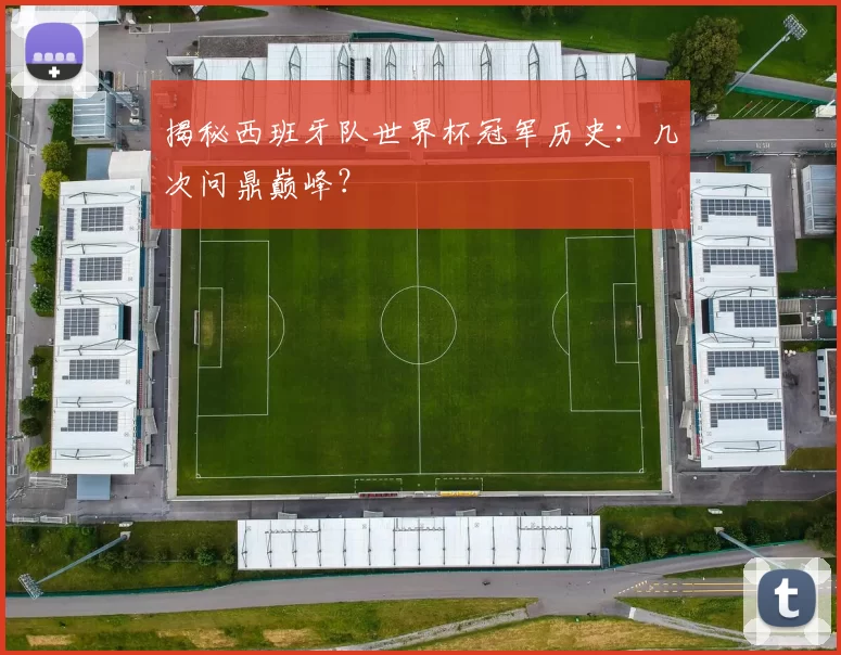 揭秘西班牙队世界杯冠军历史：几次问鼎巅峰？
