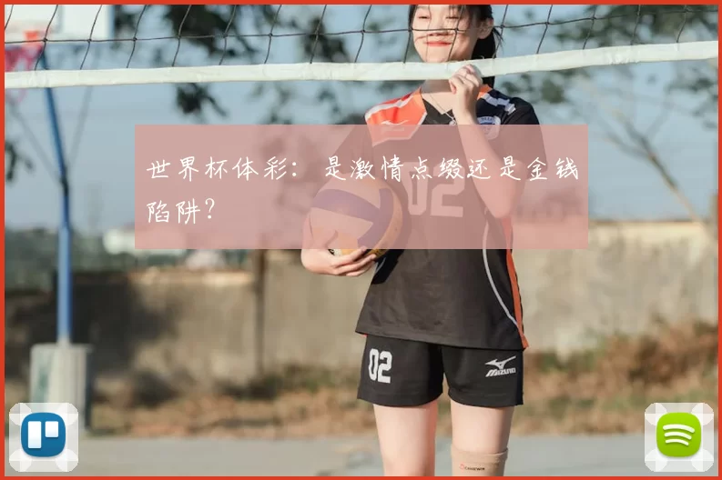 世界杯体彩：是激情点缀还是金钱陷阱？